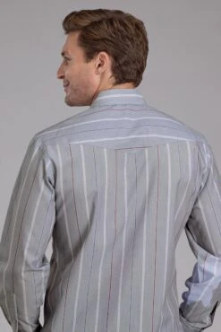 Men's Roper Wide Stripe Long Sleeve Western Shirt - Big & Tall -Way Out West Trading Shop 0100101740382c