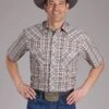 Men's Roper Multi Plaid Short Sleeve Western Shirt -Way Out West Trading Shop 0100201012014a