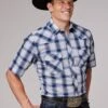 Men's Roper Plaid Western Shirt