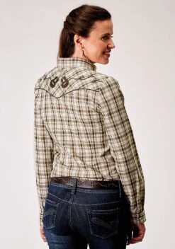 Women's Roper Desert Plaid Western Shirt