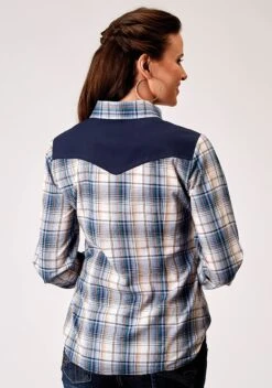 Women's Roper "Madris Plaid" Western Shirt -Way Out West Trading Shop 0105000873004c