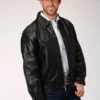 ROPER LEATHER BOMBER -Way Out West Trading Shop 0209705240715a