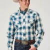 Men's Roper Arrow Plaid Western Shirt -Way Out West Trading Shop 0300100620313a