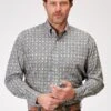 Men's Roper Western Foulard Western Shirt -Way Out West Trading Shop 0300103262023a