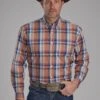 Men's Roper "Fall River" Long Sleeve Western Shirt -Way Out West Trading Shop 0300103797034a