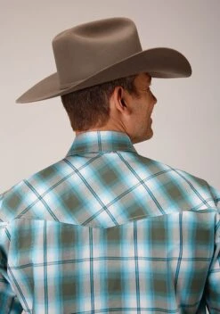 ROPER 1555 MEADOW PLAID -Way Out West Trading Shop 0300202785014c