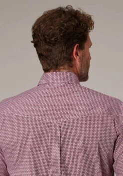 Men's Roper Amarillo Short Sleeve Western Shirt -Way Out West Trading Shop 0300203254401c