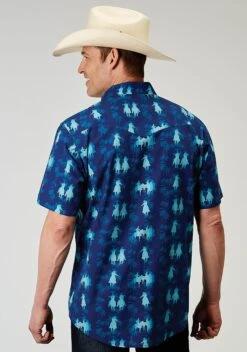 Men's Roper "Hawaiian Ombre" Western Shirt -Way Out West Trading Shop 0300204860309c