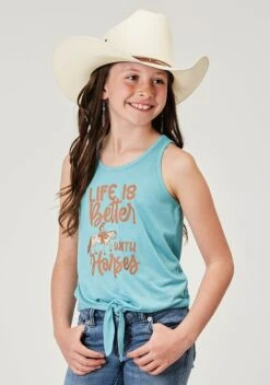 Girl's Roper "Racerback" Tank Top