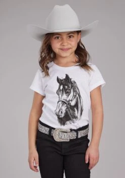 Girl's Roper Cotton Jersey Tee