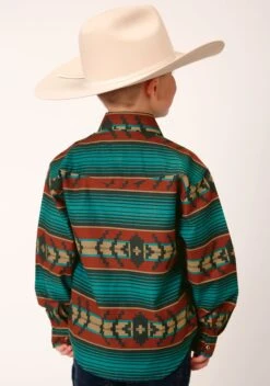 ROPER 1370 OMBRE AZTEC HORIZONTAL STRIPE -Way Out West Trading Shop 0303000671012c