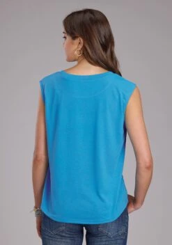 Women's Roper Sleeveless Jersey Tee -Way Out West Trading Shop 0303705132084c