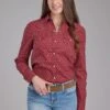 Women's Roper Geo Print Long Sleeve Western Shirt