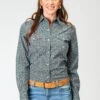 Women's Roper "Frontier Foulard" Western Shirt -Way Out West Trading Shop 0305002252028a