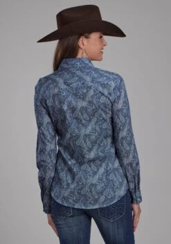 Women's Roper "Fall River" Long Sleeve Western Shirt -Way Out West Trading Shop 0305002256025c