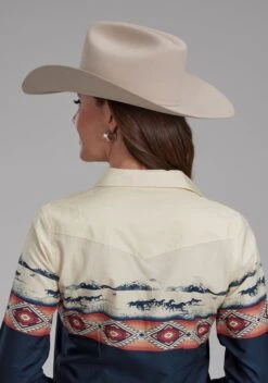 Women's Roper Vintage Long Sleeve Western Shirt -Way Out West Trading Shop 0305004210648c