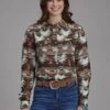 Women's Roper Aztec Long Sleeve Western Shirt