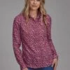 Women's Roper Leopard Print Long Sleeve Western Shirt