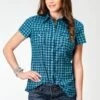 Women's Roper "Scribble Print" Western Shirt -Way Out West Trading Shop 0305100640315a