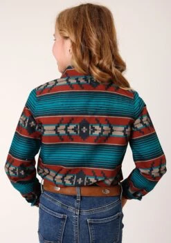ROPER 1370 OMBRE AZTEC HORIZONTAL STRIPE -Way Out West Trading Shop 0308000671012c