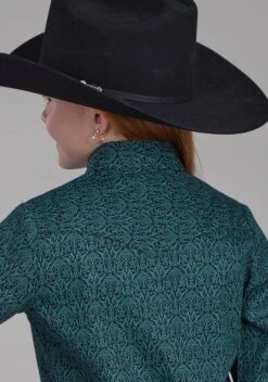 Girl's Roper "Oak Forest" Long Sleeve Western Shirt 7 Girl's Roper "Oak Forest" Long Sleeve Western Shirt -Way Out West Trading Shop 0308002256022c