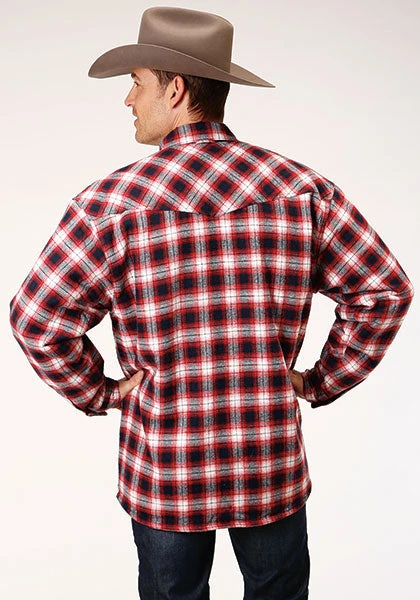 ROPER 1316 SHERPA LINED FLANNEL SHIRT JCKT 5 ROPER 1316 SHERPA LINED FLANNEL SHIRT JCKT - Image 3