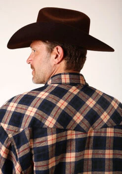 ROPER 1637 SHERPA LINED FLANNEL SHIRT JCKT -Way Out West Trading Shop 0309701192696c