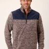 ROPER 1738 HTHR CHOCOLATE MICRO FLEECE -Way Out West Trading Shop 0309706926164a