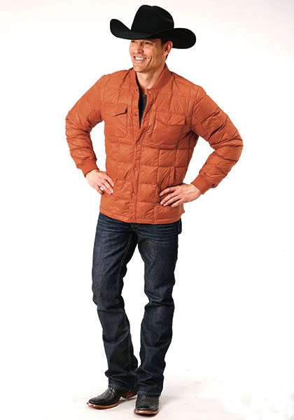 ROPER 1304 DOWN PROOF COATED JACKET - RUST 4 ROPER 1304 DOWN PROOF COATED JACKET - RUST - Image 2