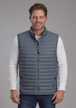 Men's Roper Silver Parachute Vest
