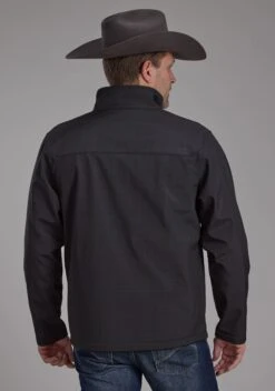 Men's Roper Heathered Charcoal Soft Shell Vest -Way Out West Trading Shop 0309707806009c