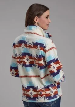 Women's Roper Cream Aztec Pull Over -Way Out West Trading Shop 0309802506097c