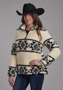 Women's Roper Aztec Stripe Pull Over