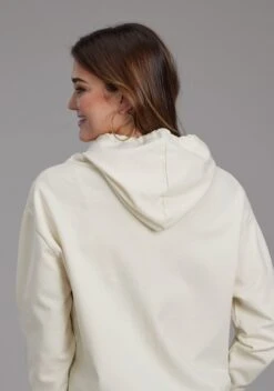 Women's Roper Cream Cotton Hoodie -Way Out West Trading Shop 0309805146102c