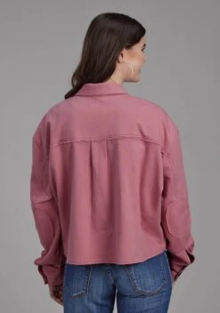 Women's Roper Dusty Pink Cropped Jacket 7 Women's Roper Dusty Pink Cropped Jacket -Way Out West Trading Shop 0309805146131c