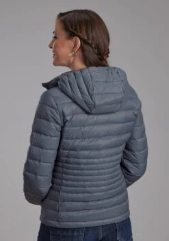 Women's Roper Silver Parachute Coat -Way Out West Trading Shop 0309806936001c