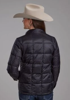 Women's Roper Black Parachute Shirt Jacket -Way Out West Trading Shop 0309806936003c