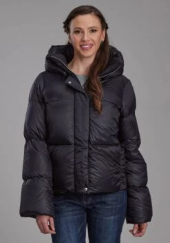Women's Roper Black Down Puffer Coat