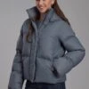 Women's Roper Silver Down Puffer Coat -Way Out West Trading Shop 0309806936006a