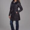 Women's Roper Black Down Long Length Coat -Way Out West Trading Shop 0309806936007a