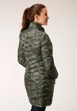 ROPER 00763 PARACHUTE CAMO LONG DOWN COAT -Way Out West Trading Shop 0309806936136c