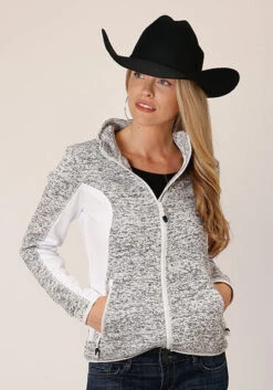 ROPER 1472 CREAM SWEATER KNIT FLEECE