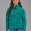 Girl's Roper Tropical Fleece Pull Over -Way Out West Trading Shop 0329802506099a