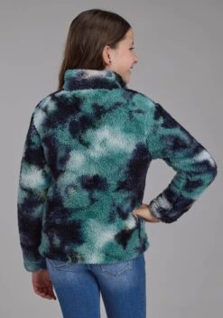 Girl's Roper Blue Tie Dye Pull Over -Way Out West Trading Shop 0329802506201c