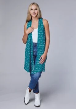 Women's Roper Sleeveless Western Cardigan