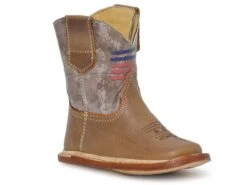 Roper "Cowbabies" Brown Infant Boot W/ Camo Shaft