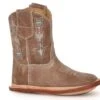 Roper "Cowbabies" Vintage Brown Infant Boot W/ Arrows Design -Way Out West Trading Shop 0901679128493