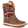 Roper "Cowbabies" Oiled Brown Aztec Infant Boot