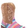 Girls Roper Pink Serape Square Toe Toddler Boot W/ Glitter -Way Out West Trading Shop 0901719013115