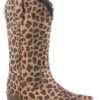 Girls Roper Faux Leopard Print Square Toe Boot 1 Girls Roper Faux Leopard Print Square Toe Boot -Way Out West Trading Shop 0901815662997